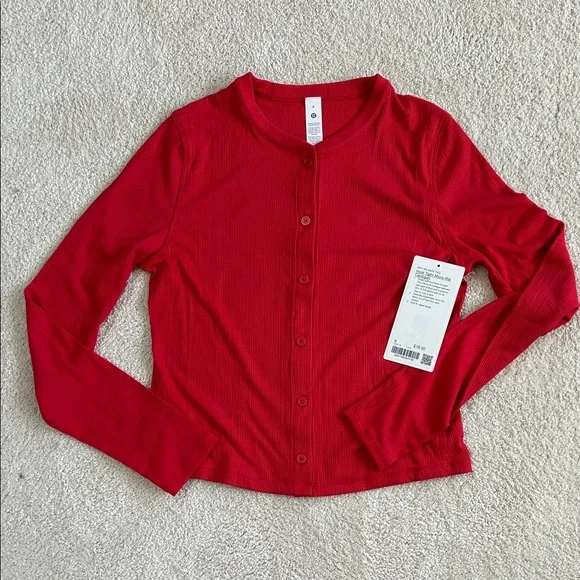 Lululemon Hold Tight Micro-Rib Cardigan-NWT!! - Picture 3 of 9